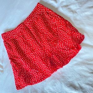 Floral Flowey Mini Skirt